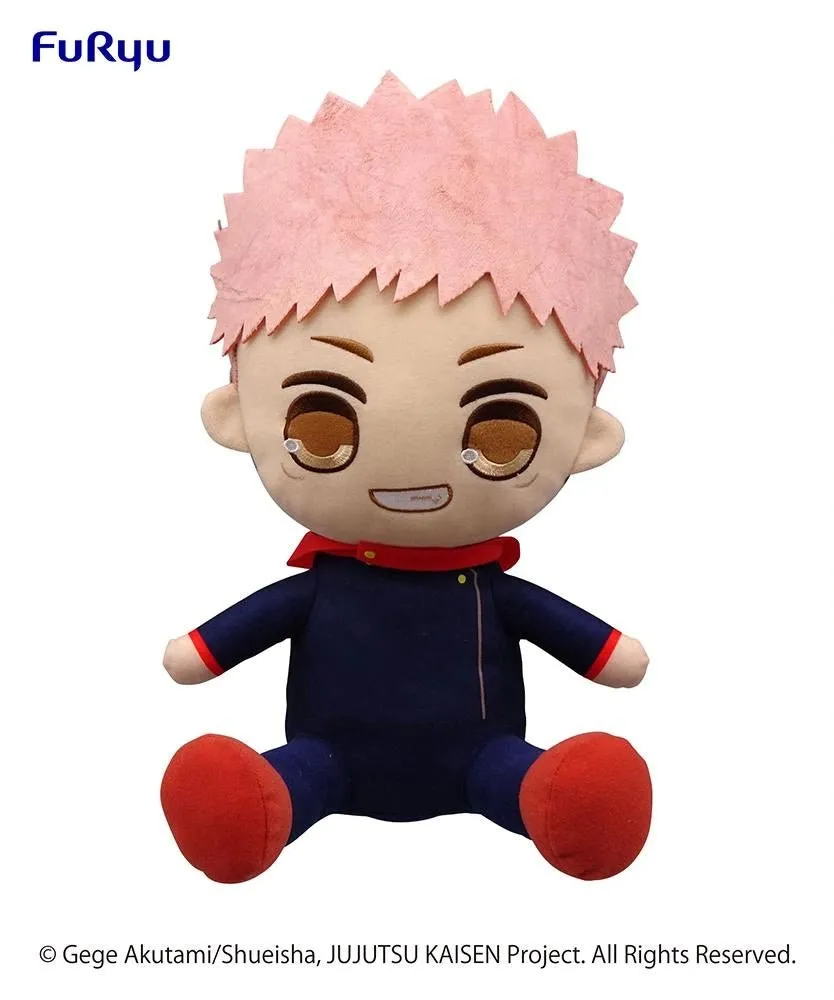 [Pre-order] Jujutsu Kaisen - KYURUMARU SUPER Big Plush Toy (Yuji Itadori) FuRyu Corporation