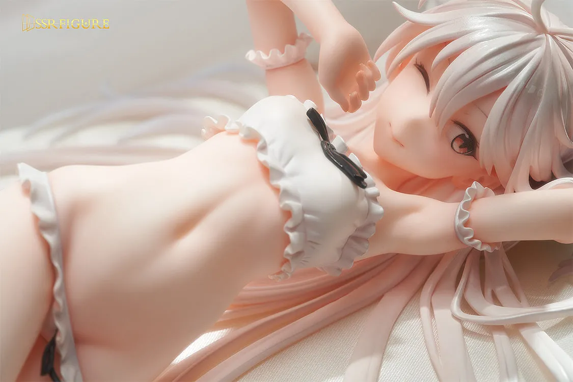 [Pre-order] Original - Wakening White Haired-Chan 1/7 Scale Figure SSR FIGURE