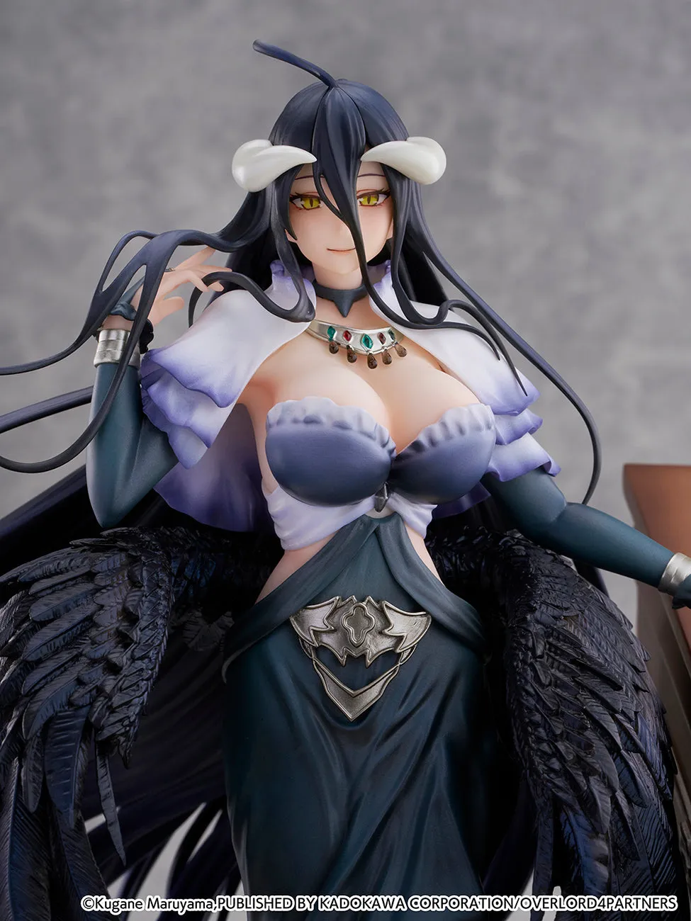 [Pre-order] Overlord - Albedo (Jet Black Dress Ver.) 1/7 Scale Figure CyberZ