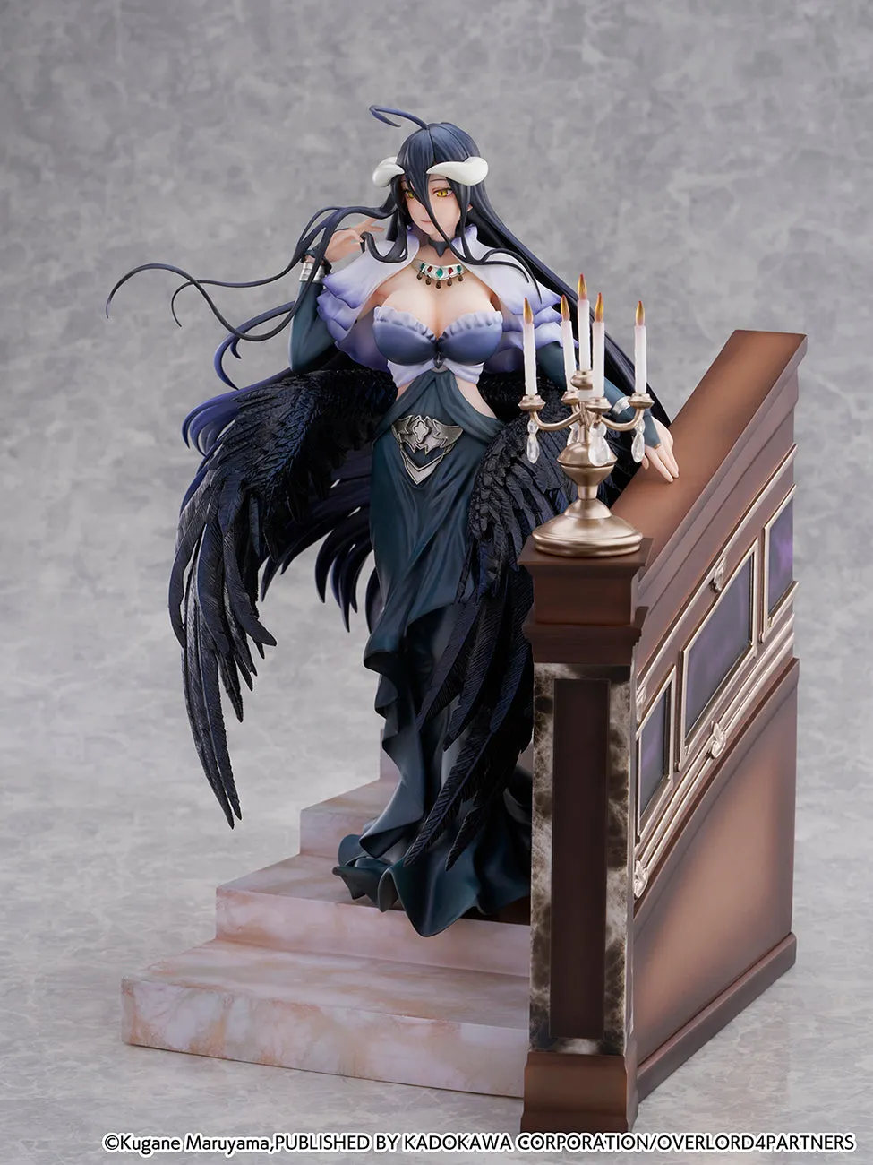 [Pre-order] Overlord - Albedo (Jet Black Dress Ver.) 1/7 Scale Figure CyberZ