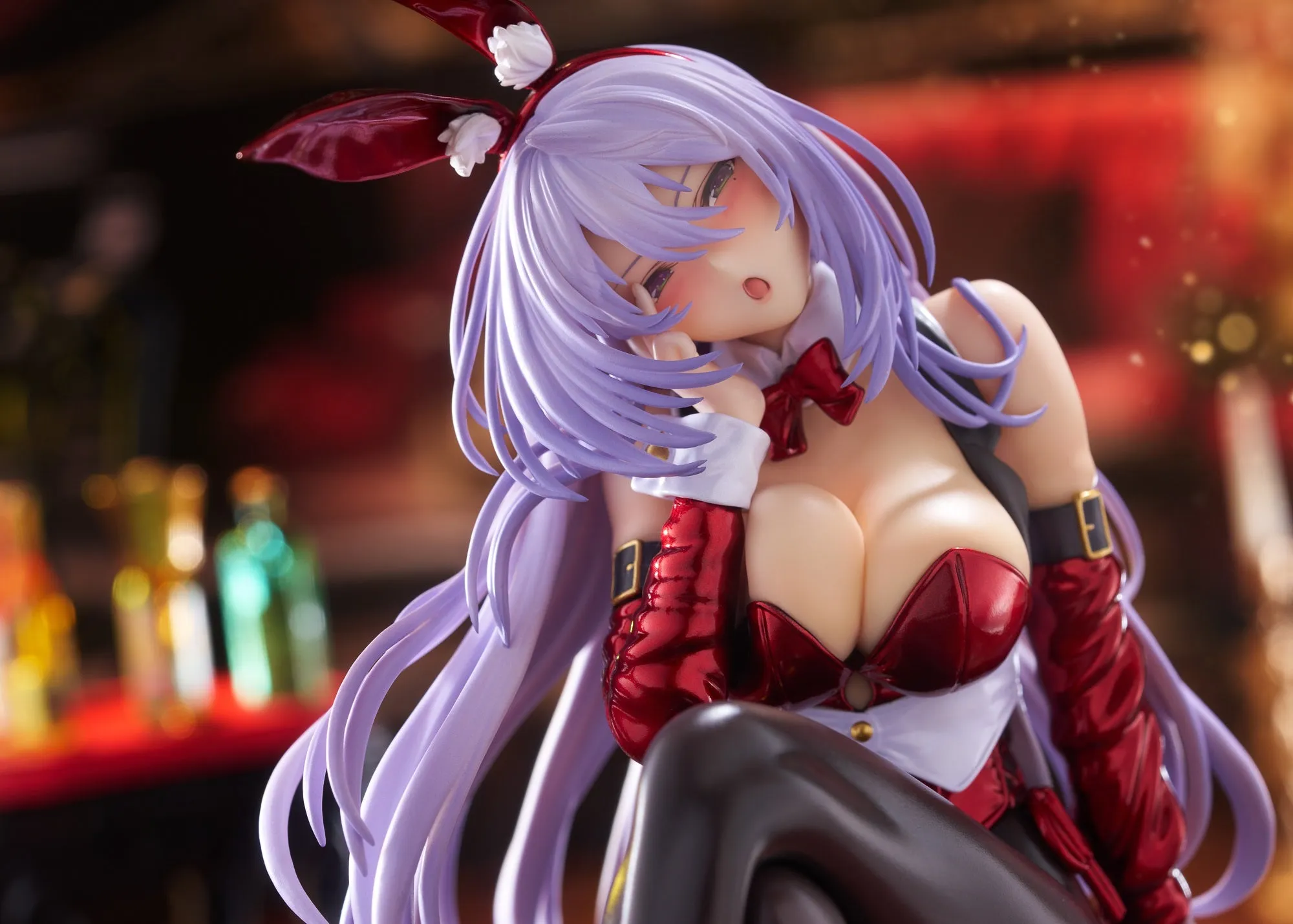 [Pre-order] She Laughs Shy...I Feel Ashamed - AMAGASA TSUDURI (Bunny Ver.) 1/7 Scale Figure PLUM
