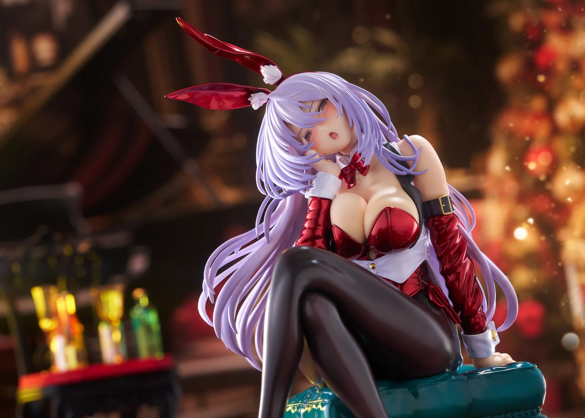 [Pre-order] She Laughs Shy...I Feel Ashamed - AMAGASA TSUDURI (Bunny Ver.) 1/7 Scale Figure PLUM