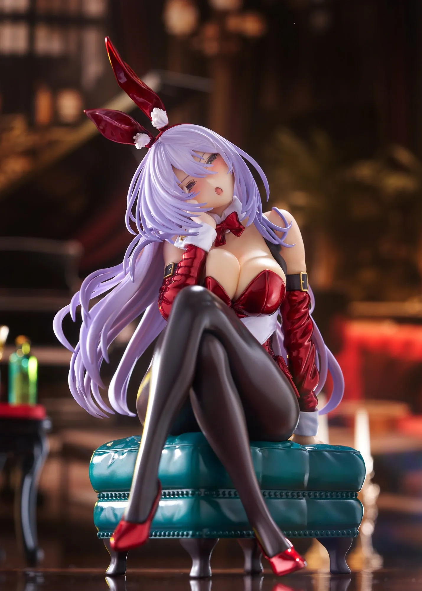 [Pre-order] She Laughs Shy...I Feel Ashamed - AMAGASA TSUDURI (Bunny Ver.) 1/7 Scale Figure PLUM