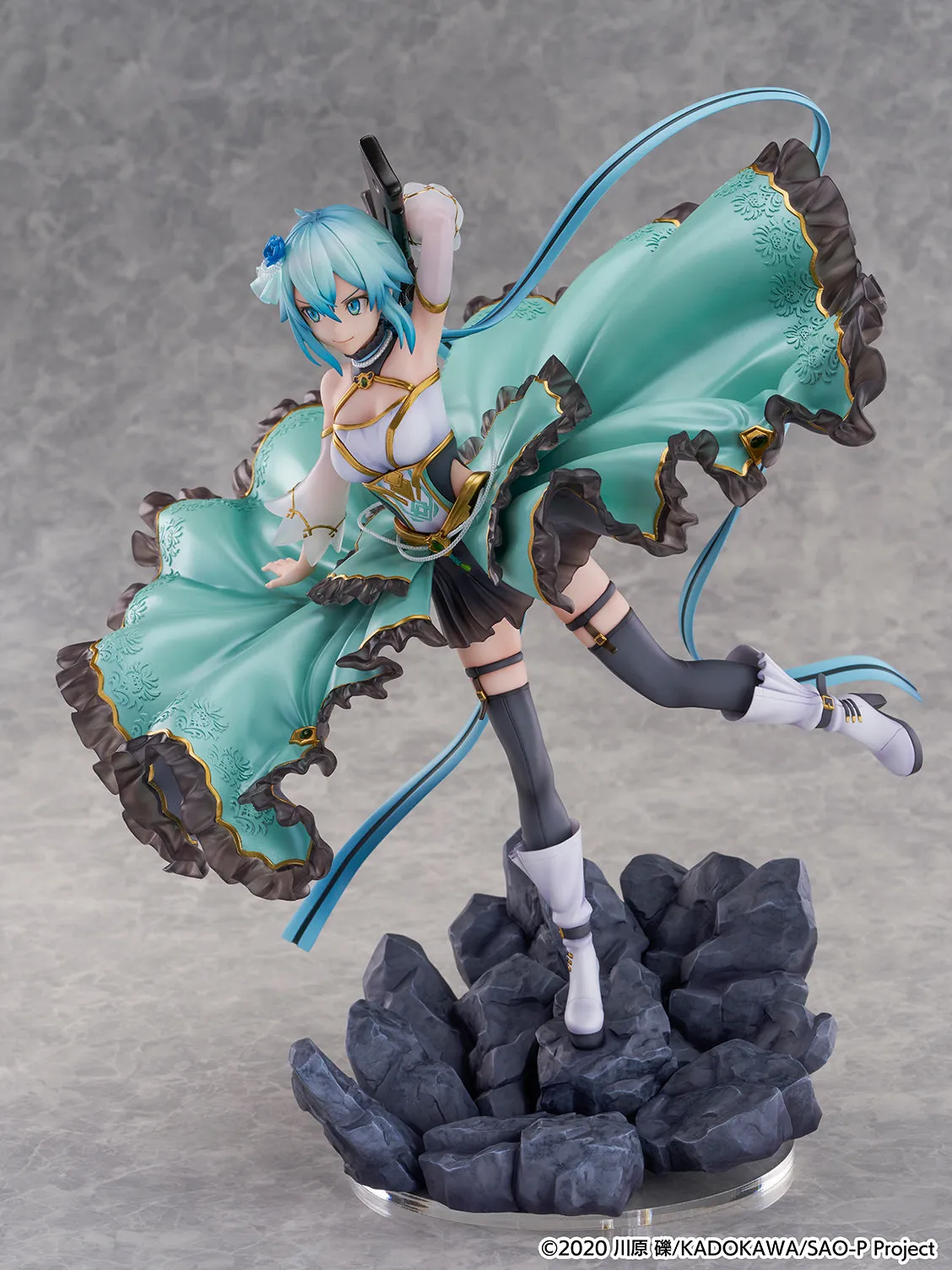 [Pre-order] Sword Art Online - Sinon (Crystal Dress Ver.) 1/7 Scale Figure CyberZ