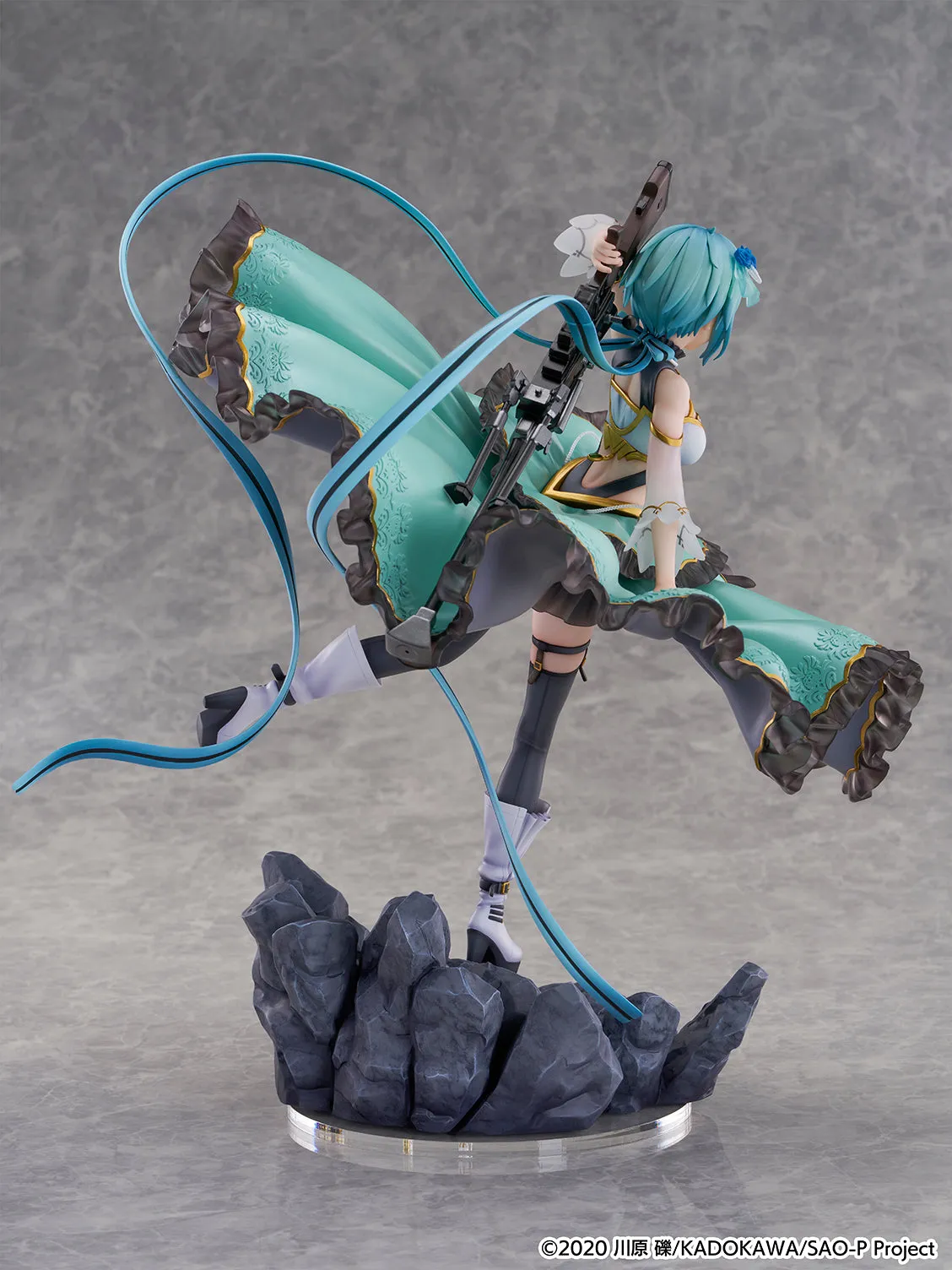 [Pre-order] Sword Art Online - Sinon (Crystal Dress Ver.) 1/7 Scale Figure CyberZ