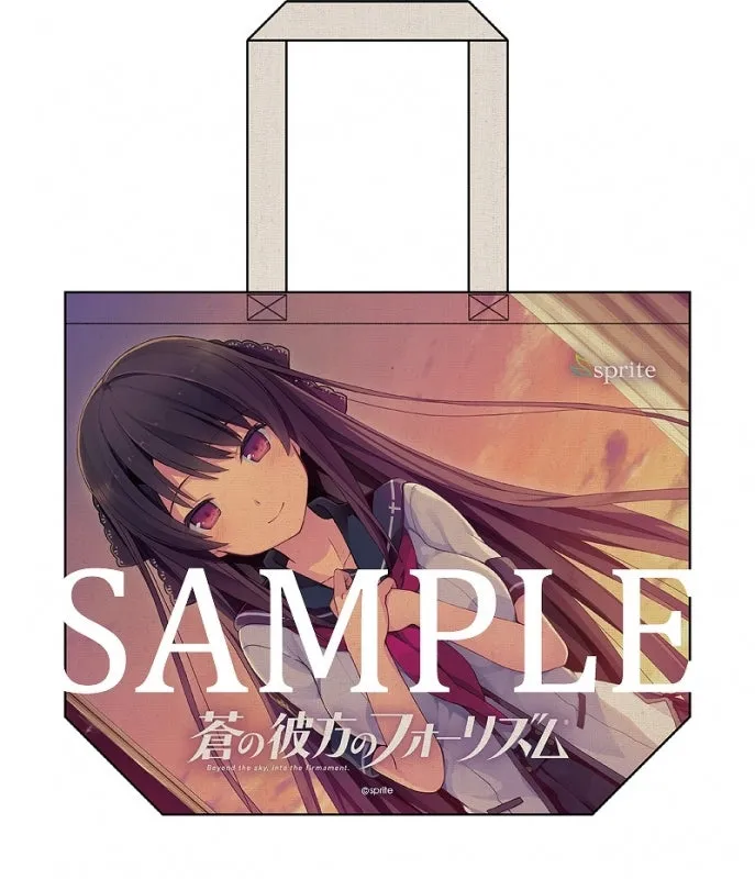 [t](Goods - Bag) Aokana: Four Rhythm Across the Blue Misaki Tobisawa: Love Confession Tote Bag